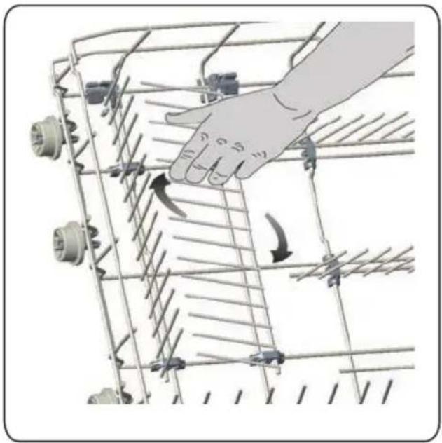 Fulgor Milano F7DWT24SS1 - Lower Basket Folding Racks - 1