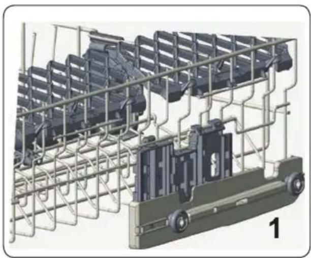 Fulgor Milano F7DWT24SS1 - Panier supérieur - 2