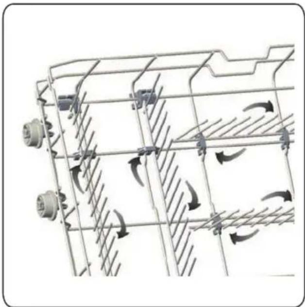 Fulgor Milano F7DWT24SS1 - Panier supérieur - 4