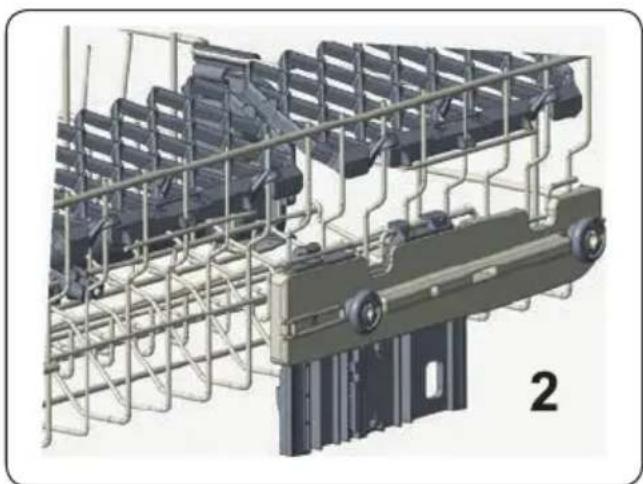 Fulgor Milano F7DWT24SS1 - Panier supérieur - 3