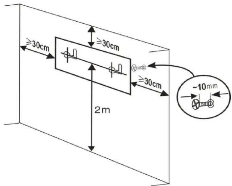 Emerio WH-133172 - WALL MOUNTING - 1