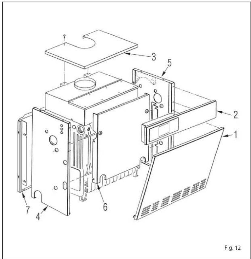 SIME RMG Mk.II - 4.5SMONTAGGIO MANTELLO(fig. 12) - 1