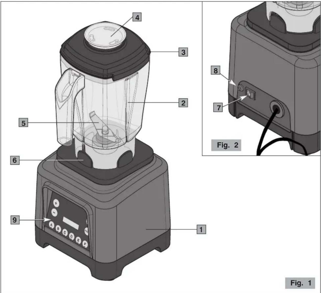 Ceado B285 - Model B285/B285IC (Fig. 4) - 1