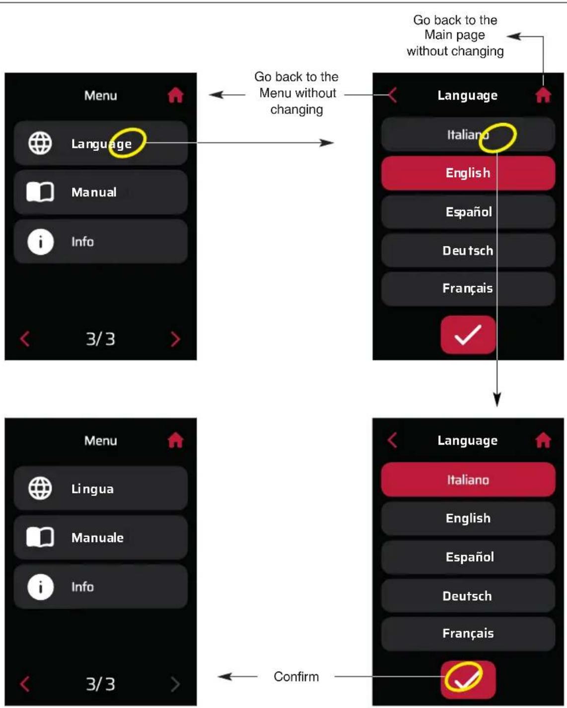 Ceado Leon 600 - LANGUAGE - 1