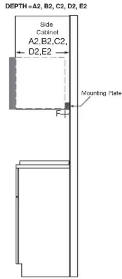 WHIRLPOOL WMMF7330RB - D-Depth of upper cabinet - 3