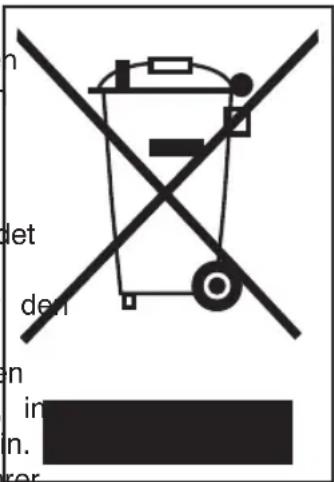 Ceado M98 - Korrekte Entsorgung dieses Produkts (Elektromüll) - 1