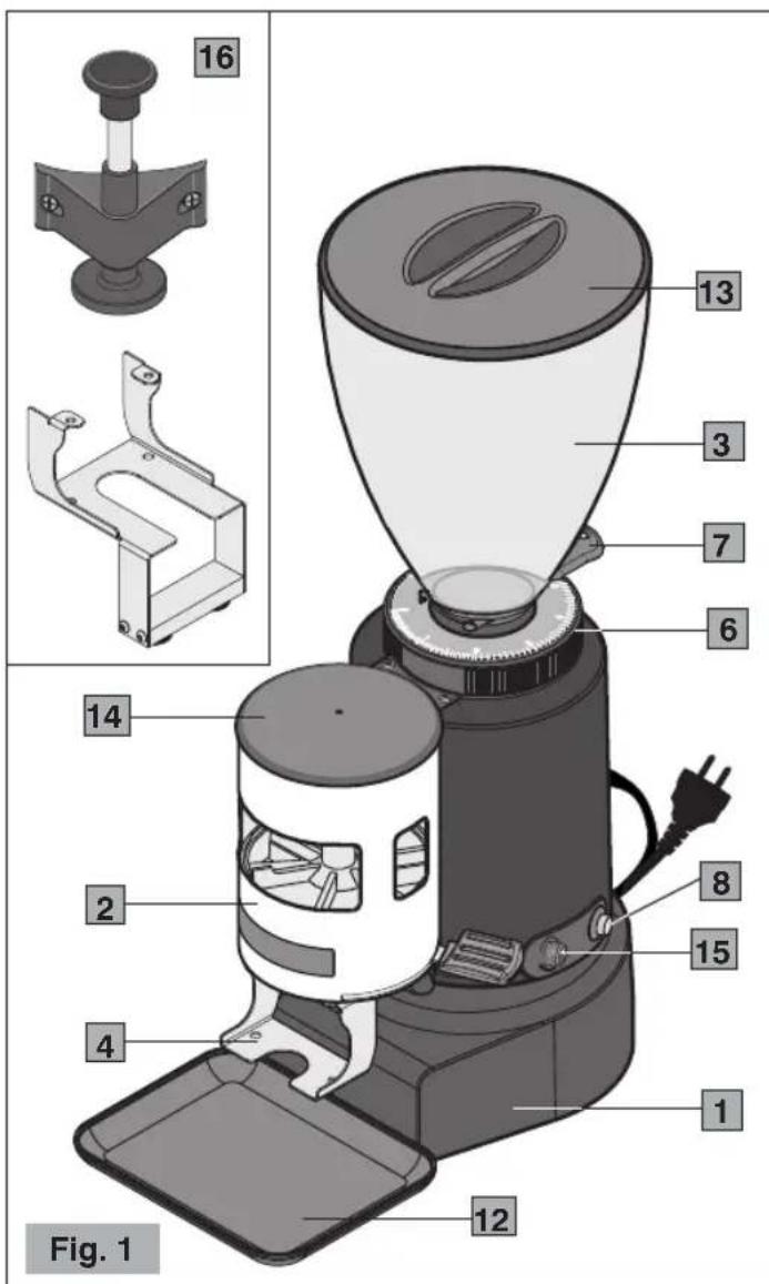 Ceado Leon 800D - COFFEE GRINDER 700D - 800D - 1