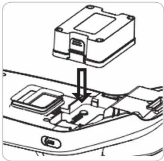 Ambiano GT-SF-HSC-01 - Plaatsen van het accupack - 2