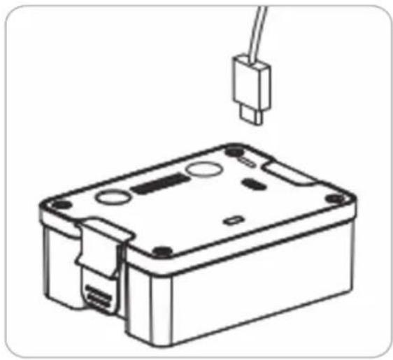 Ambiano GT-SF-HSC-01 - Opladen van het accupack via de laadbus op het accupack - 3