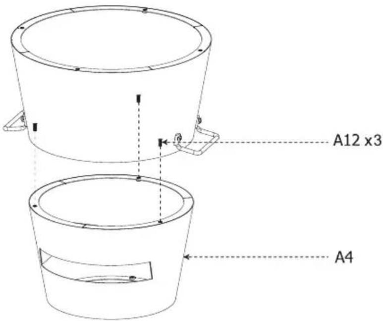 SABA BRAS2IN1NR24 - Assembly of the product - 17
