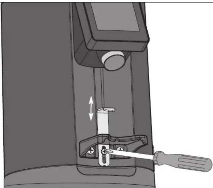 Ceado Leon RS - ADJUSTING THE FILTER-HOLDER SUPPORT - 1