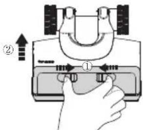 TINECO Floor One S7 Switch - Couvercle du rouleau brosse - 1