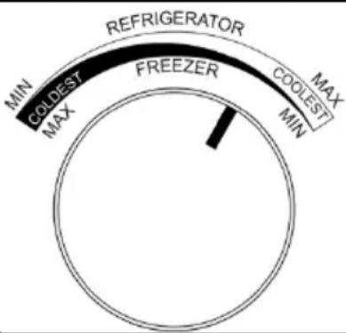 CECOTEC Bolero CoolMarket Combi Origin 231 NF - Regolazione della temperatura del congelatore - 2