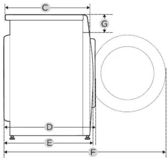 VALBERG WF 1214 A W566C3 - Especificaciones - 2