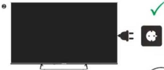 EDENWOOD ED65EA12UHD-EL - A chaque installation ou en cas de déplacement - 3