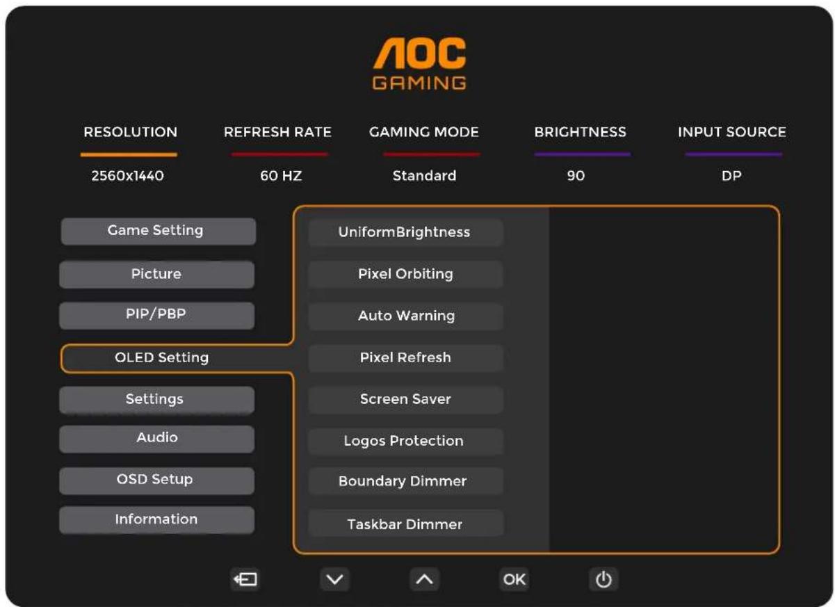 AOC Q27G40ZDF - OSD 设定 - 5