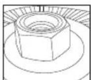 DEWALT DCG404 - Mounting and Removing Hubbed Wheels (Fig. A) - 1