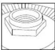 DEWALT DCG404 - Mounting and Removing Hubbed Wheels (Fig. A) - 2