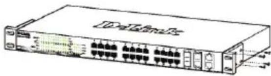 D-LINK DXS-1210-10MP - Instalação em Rack - 1