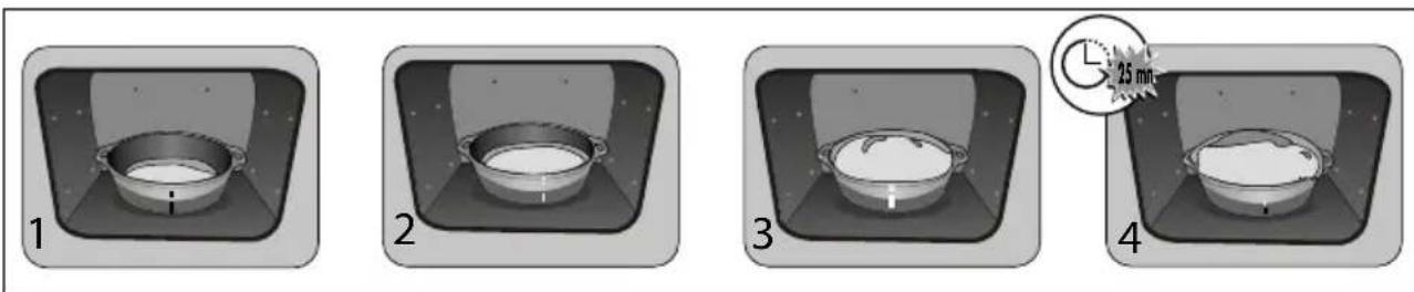 CONTINENTAL EDISON CEF65PIX - Recette avec levure (selon modele) - 1