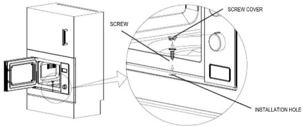 CONTINENTAL EDISON CEMO26GEFB - Install the oven to the cabinet - 3