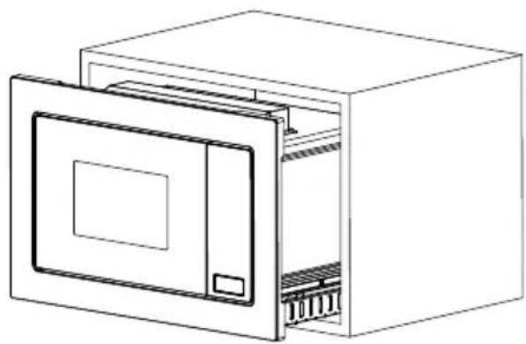 CONTINENTAL EDISON CEMO26GEFB - Préparation de la niche. - 4