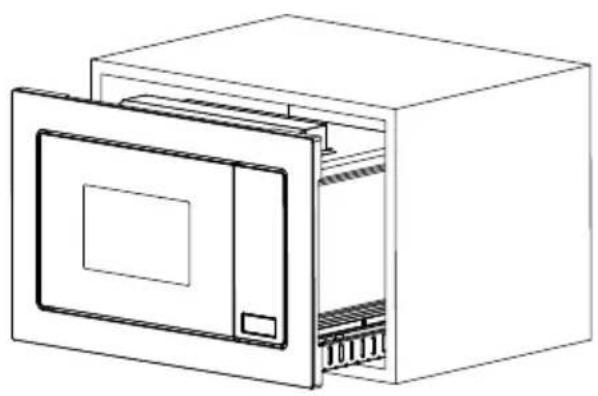 CONTINENTAL EDISON CEMO26GEFB - Install the oven to the cabinet - 1