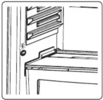 CONTINENTAL EDISON CEF1D389NFB - Store food in the coldest area of the refrigerator. - 2