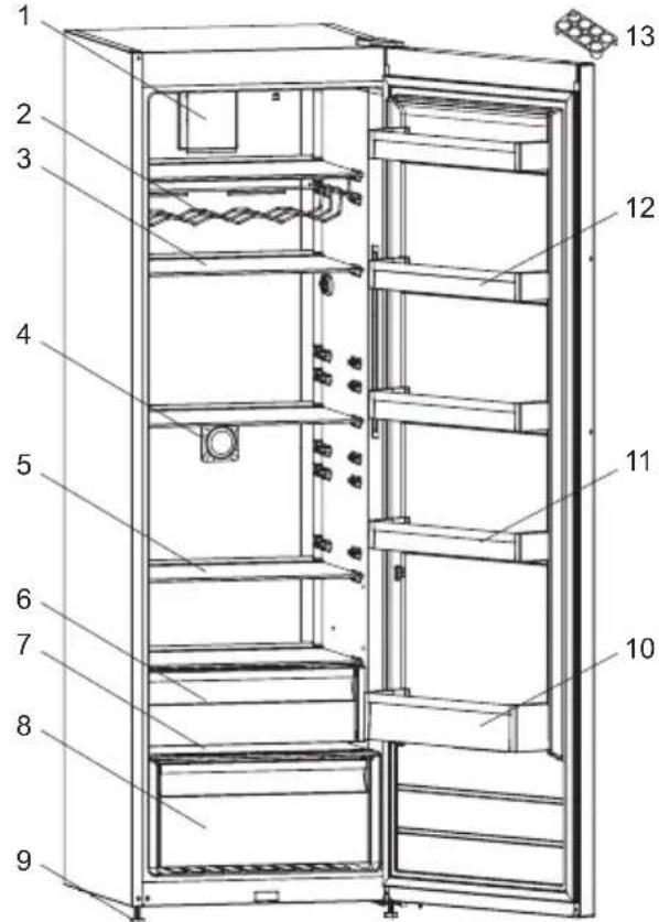 CONTINENTAL EDISON CEF1D389NFB - DESCRIÇÃO ELETRODOMÉSTICO - 1