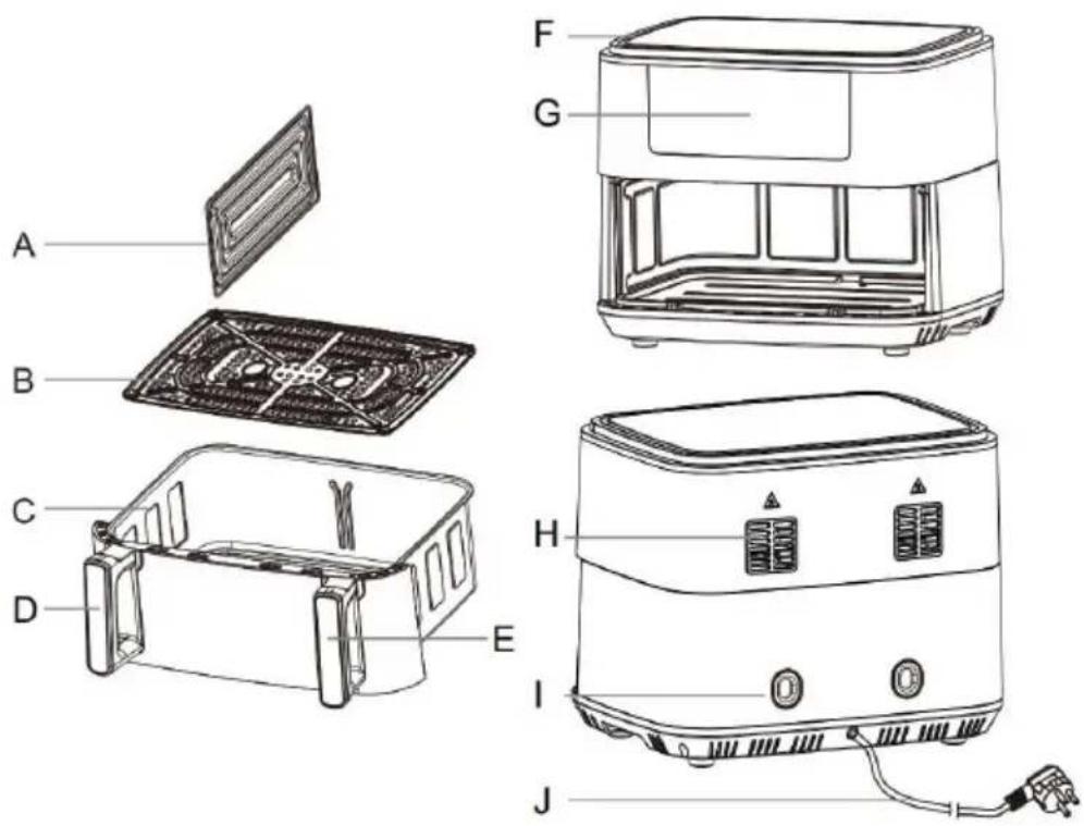 CONTINENTAL EDISON CEFR24001TB - Description générale - 1