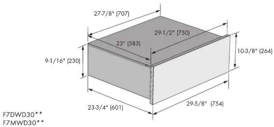 Fulgor Milano F7IWD30O1 - INSTALLATION OPTIONS - 3