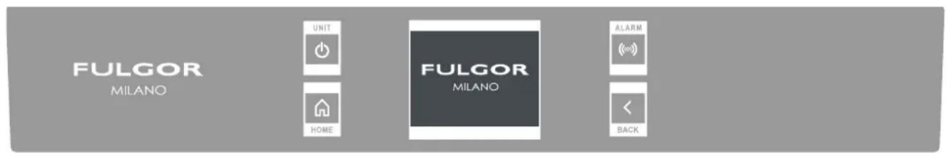 Fulgor Milano F7SRC36S1-R - Main control panel - 1