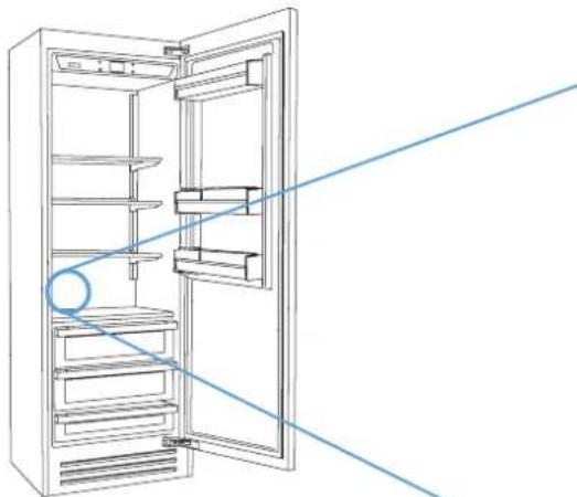 Fulgor Milano F7SRC36S1-R - Model / serial identification - 2