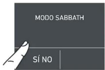 Fulgor Milano F7SRC36S1-R - 5) Modo Sabbath - 4
