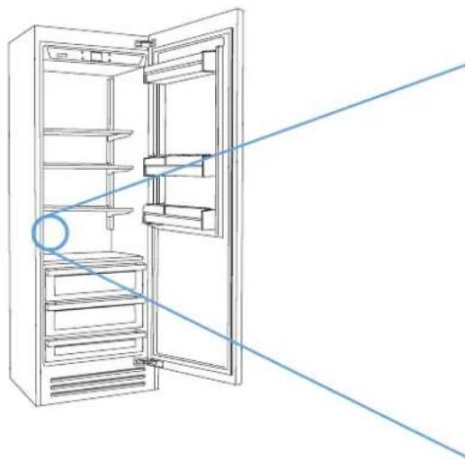 Fulgor Milano F7SRC36S1-R - Identificacion del modelo / serie - 2