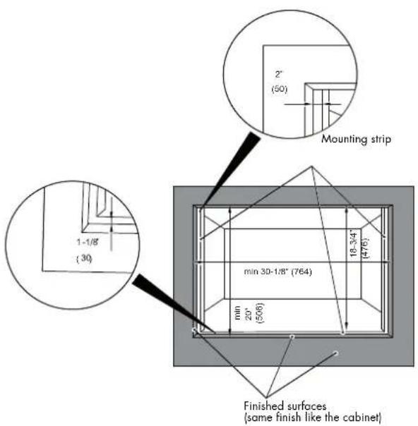 Fulgor Milano F7MSPD30S1 - FLUSHMOUNT INSTALLATION - 3