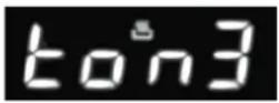 Fulgor Milano F1SM24S3 - Adjusting beep volume - 3
