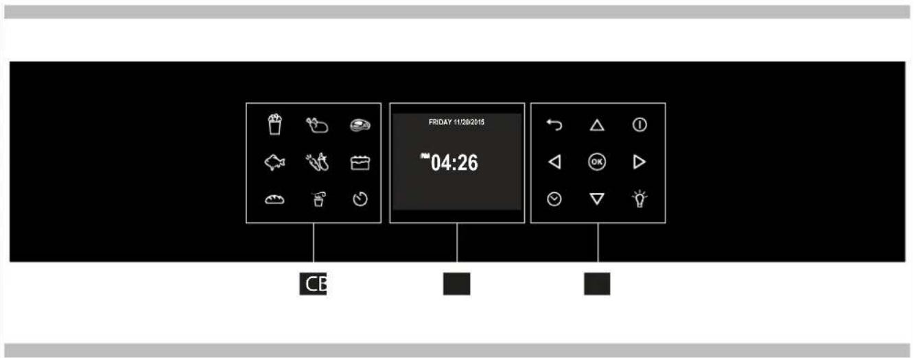 Fulgor Milano F7MSPD30MB1 - EN 2 - The Control Panel - 1