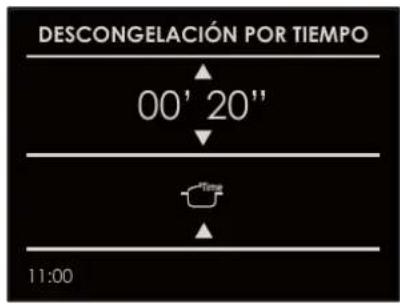 Fulgor Milano F7MSPD30MB1 - Función de descongelado temporizado - 1