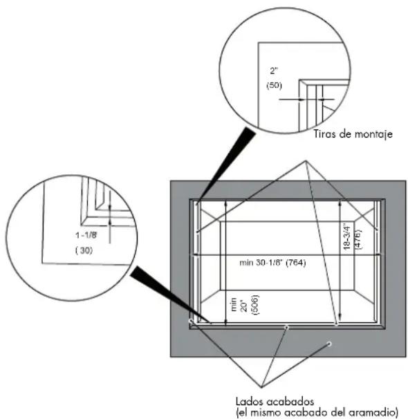 Fulgor Milano F7MSPD30MB1 - INSTALACIÓN EMPOTRADA - 3