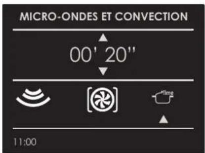 MICRO-ONDES ET CONVECTION 00' 20'' 11:00