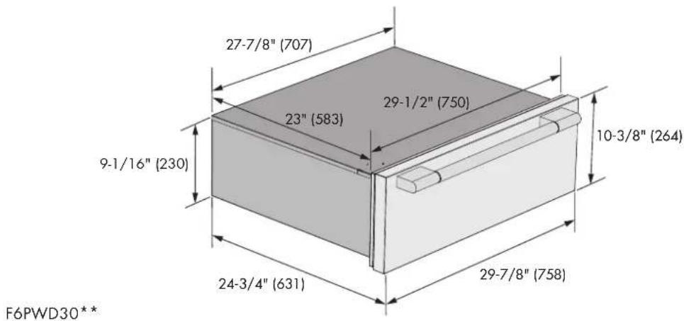 Fulgor Milano F7DWD30S1 - INSTALLATION OPTIONS - 4