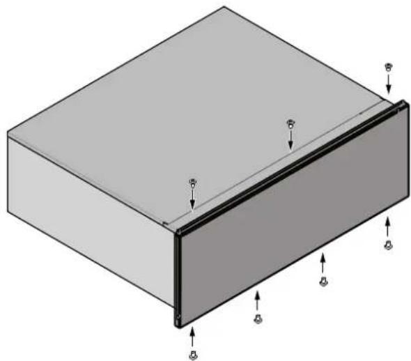 Fulgor Milano F7DWD30S1 - Attach Custom Drawer Front - 3