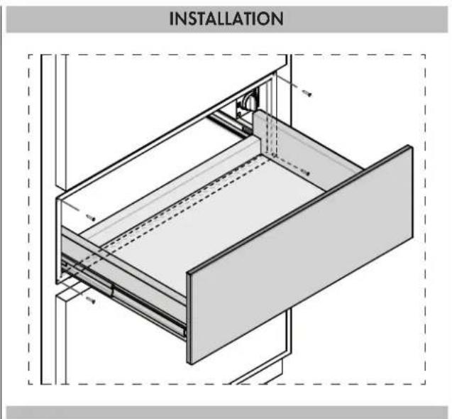 Fulgor Milano F7DWD30S1 - Installation procedure - 2