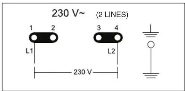 Fulgor Milano M6RT60B2 - Electrical connection - 2