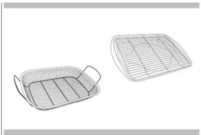 Fulgor Milano F7MSCO30S1 - Directives pour les ustensiles de cuisine Air Fry - 2