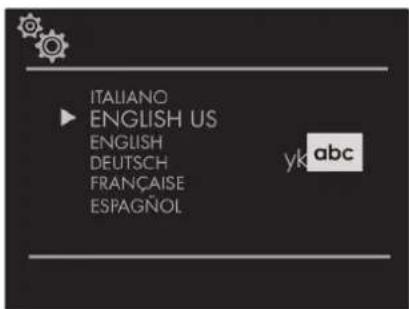 Fulgor Milano F7MSCO30S1 - Language - 1