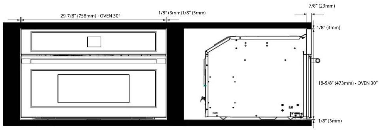 Fulgor Milano F7MSCO30S1 - FLUSHMOUNT INSTALLATION - 4