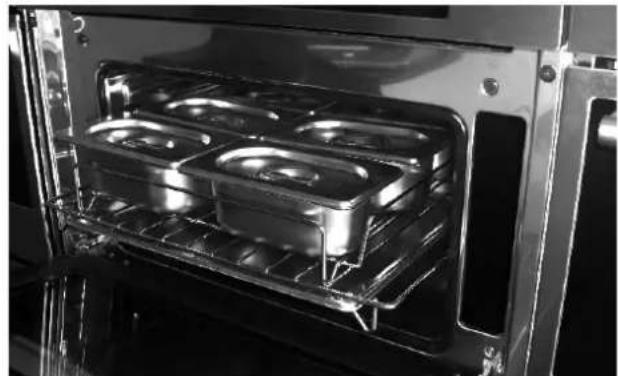 Fulgor Milano F7MSCO30S1 - Using the perforated tray - 2
