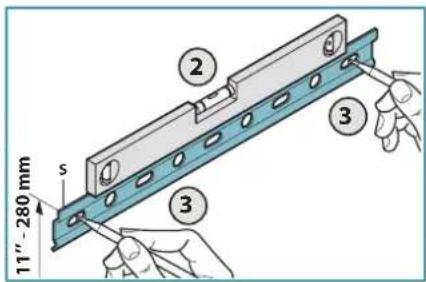 Fulgor Milano F6PH30S2 - EN - Installation measurements - 1